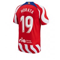 Atletico Madrid Alvaro Morata #19 Hjemmebanetrøje 2022-23 Kortærmet